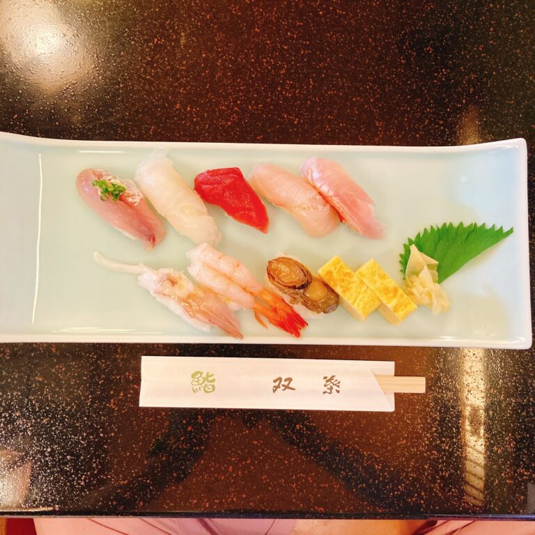 【沼津港と言えばこれ！！】金目鯛のお寿司がおいしすぎて感動した